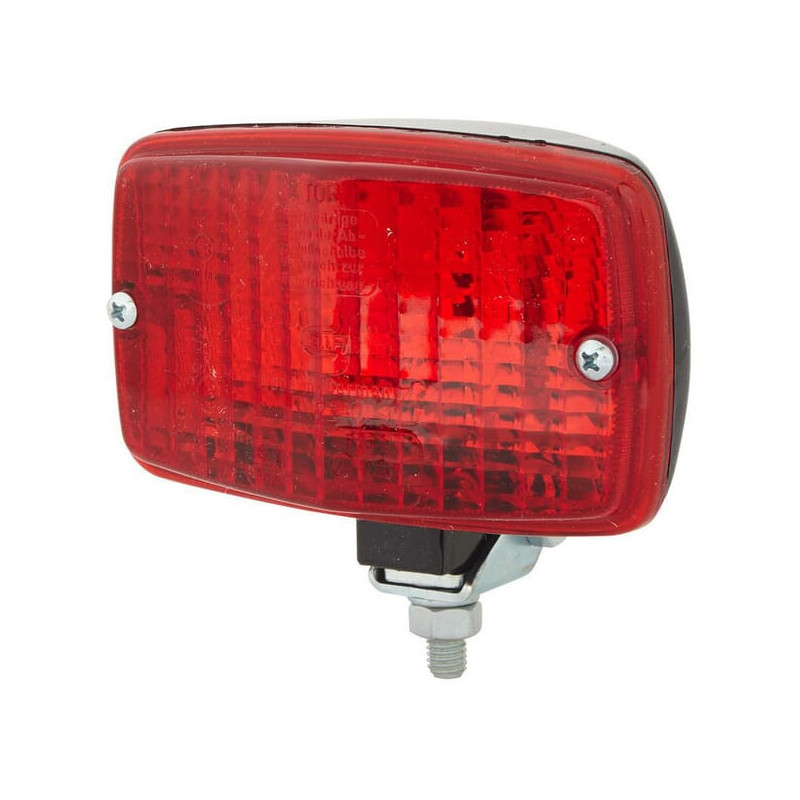 Lampa tylna przeciwmgielna prostokątna 12V przykręcana 124x69x74 mm przyłącze płaskie Hella Hella 2NE002985001 - dilagro.pl - 1