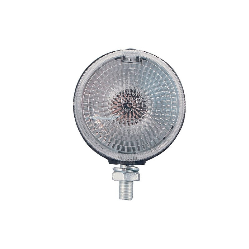 Lampa obrysowa 5W okrągła 12-24V przezroczysta przykręcana Ø 73 mm Hella Hella 2PF001648161 - dilagro.pl - 1