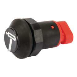 Przełącznik przyciskowy siłownika okrągły czarny Pneutron 11908006PN - dilagro.pl - 1