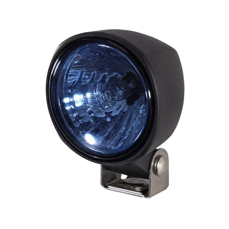 Lampa robocza halogenowa 65W okrągła niebieska przykręcana 83x87x111 mm Hella Hella 1G0996176671 - dilagro.pl - 1