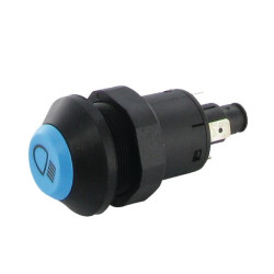 Przełącznik przyciskowy świateł drogowych okrągły niebieski Pneutron 11120140PN - dilagro.pl - 1