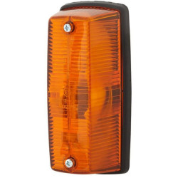 Lampa kierunkowskazu 21W lewa prostokątna 12-24V przykręcana 146x66x48 mm Hella Hella 2BA001277011 - dilagro.pl - 1