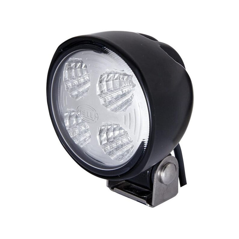 Lampa robocza LED okrągła 800lm 12-24V przezroczysta przykręcana Ø 83 mm 4 szt LED Hella Hella 1G0996276451 - dilagro.pl - 1