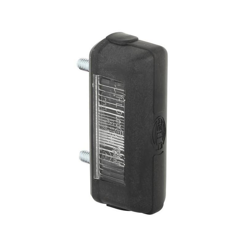Lampa oświetlenia tablicy rejestracyjnej 5W prostokątna 12-24V Hella 2KA001389101 - dilagro.pl - 1