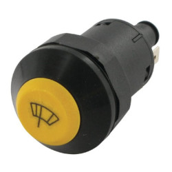 Przełącznik przyciskowy wycieraczki okrągły żółty Pneutron 11145110PN - dilagro.pl - 1