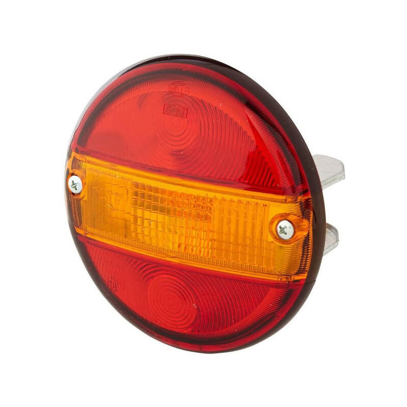 Klosz lampy pomarańczowy-czerwony okrągły Ø140 mm tylny-lewy-prawy Hella Hella 9EL113324001 - dilagro.pl - 1