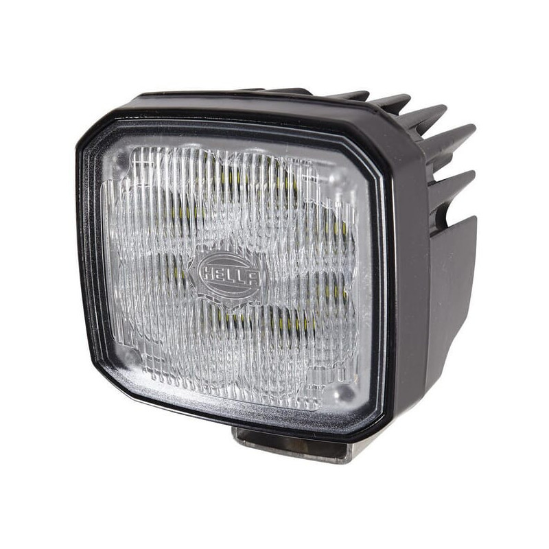 Lampa robocza LED kwadratowa 12-24V przezroczysta-biała Hella Hella 1GA995606031 - dilagro.pl - 1