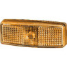 Lampa obrysowa 5W prostokątna 12-24V pomarańczowa przykręcana 110x25x40 mm Hella Hella 2PS006717031 - dilagro.pl - 1