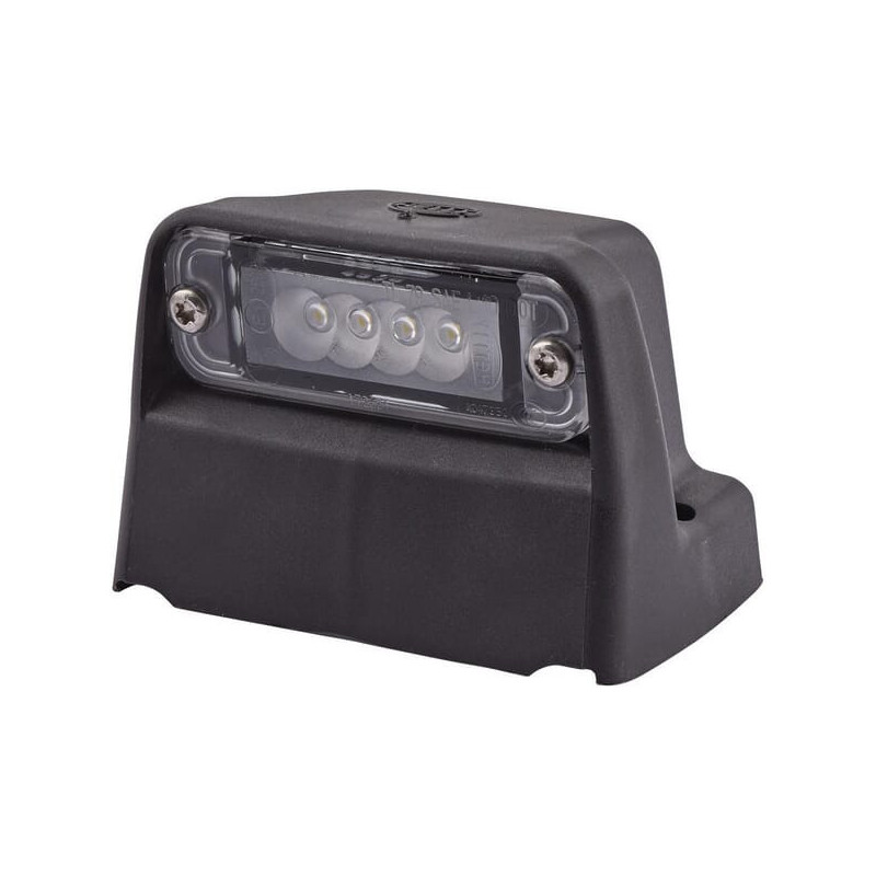 Lampa oświetlenia tablicy rejestracyjnej LED prostokątna 12V Hella 2KA010278321 - dilagro.pl - 1
