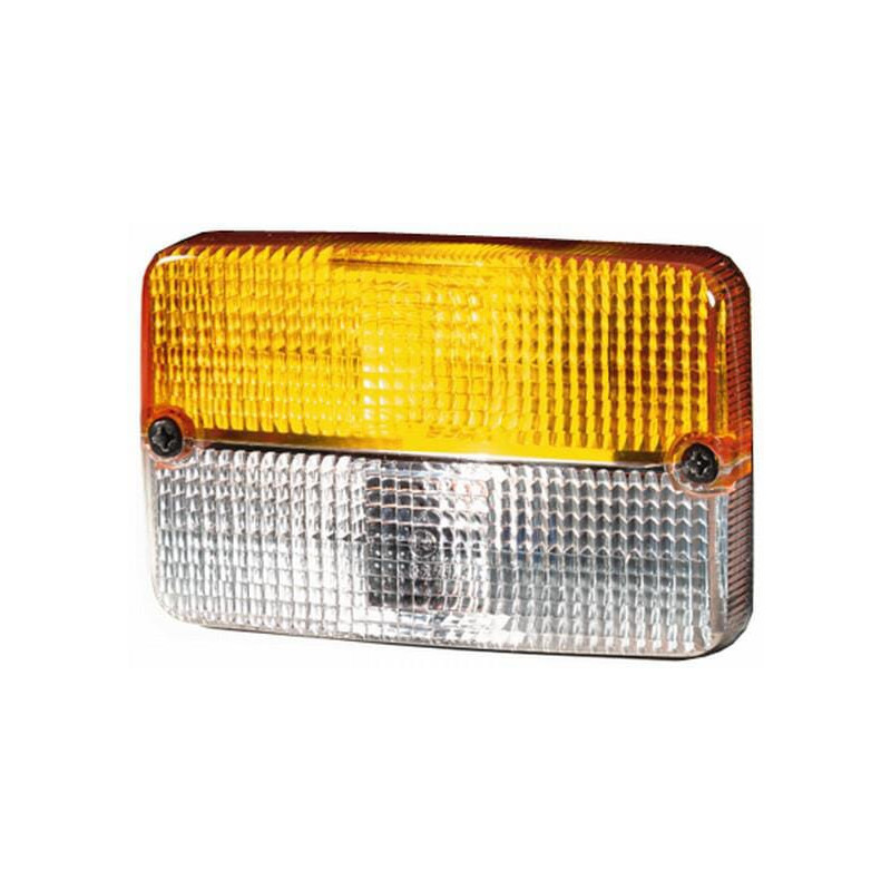 Klosz lampy pomarańczowy-przezroczysty lewy-prawy Hella Hella 9EL997459001 - dilagro.pl - 1