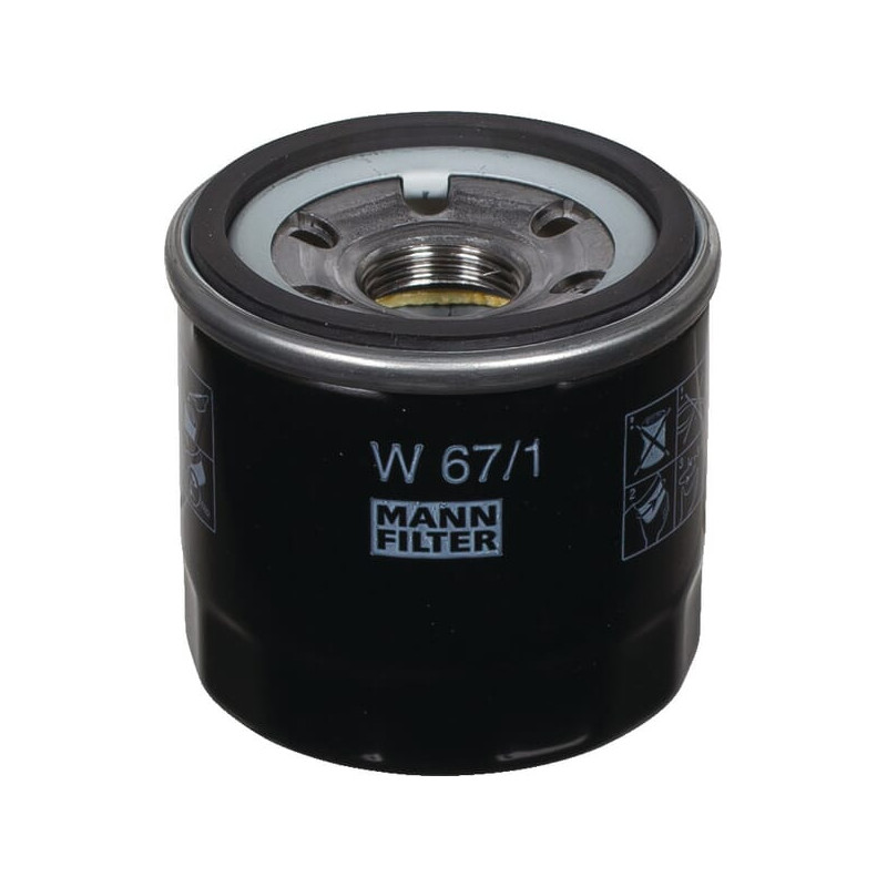 Filtr oleju Mann - Hummel MANN-FILTER W671 - dilagro.pl - 1