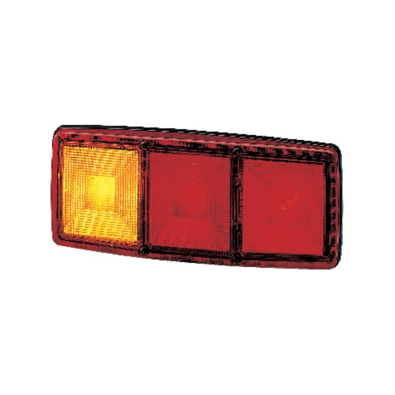 Lampa tylna zespolona prostokątna lewa Hella 2SD003167011 - dilagro.pl - 1