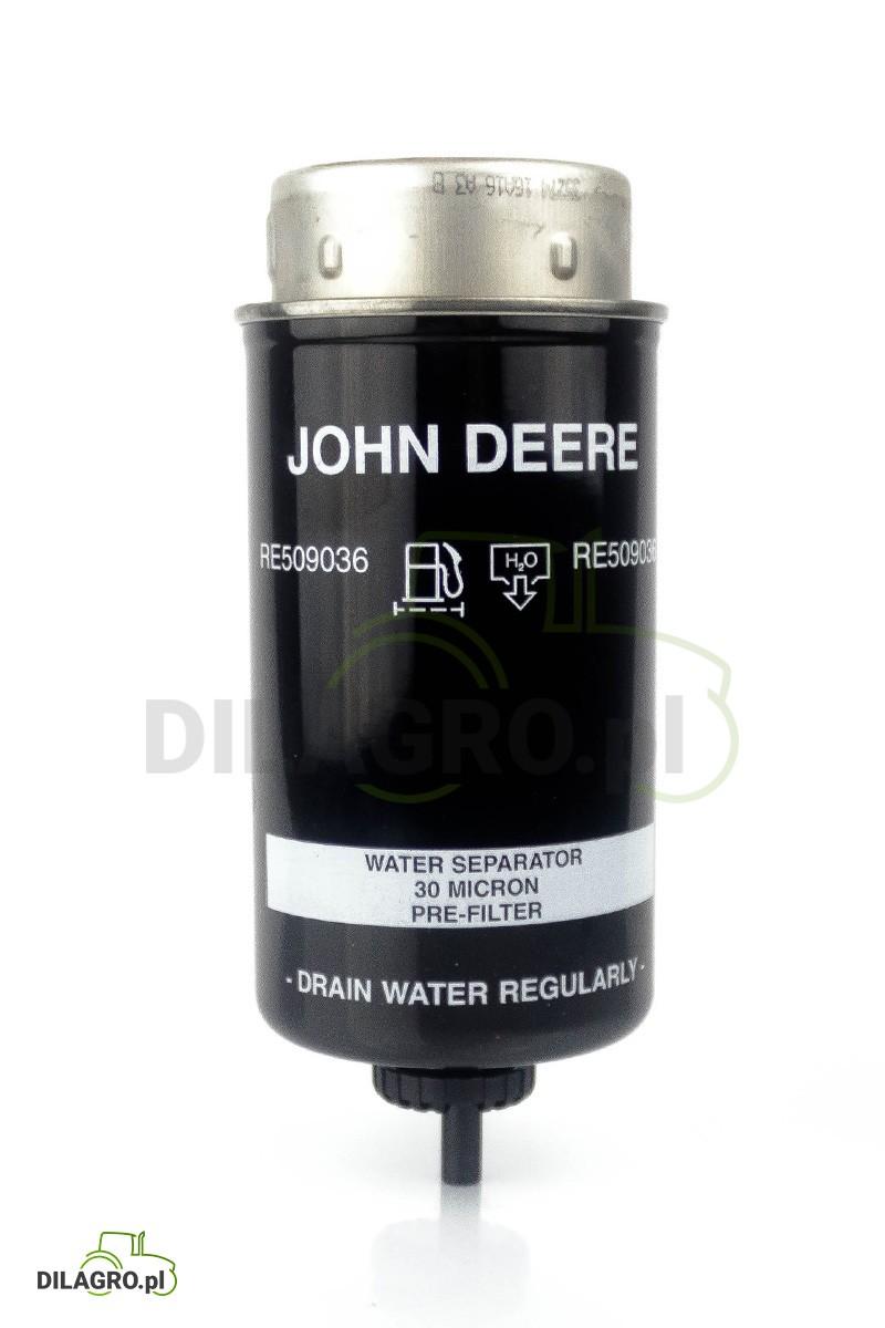 Filtr paliwa John Deere RE509036, RE529643, RE541922, P551435