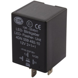 Przekaźnik kierunkowskazów LED 5-pin 12V Hella 4DN009492101 - dilagro.pl - 1