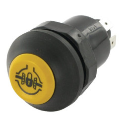 Przełącznik przyciskowy blokada mechanizmu różnicowego okrągły żółty Pneutron 11175120PN - dilagro.pl - 1