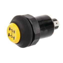 Przełącznik przyciskowy napędu na cztery koła okrągły żółty Pneutron 11130250PN - dilagro.pl - 1
