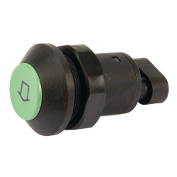 Przełącznik przyciskowy podnoszenia i opuszczania okrągły zielony Pneutron 11901002PN - dilagro.pl - 1