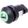 Przełącznik przyciskowy podnośnika okrągły zielony Pneutron 11900306PN - dilagro.pl - 1