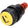 Przełącznik przyciskowy podnośnika okrągły żółty Pneutron 11801002PN - dilagro.pl - 1