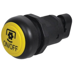 Przełącznik przyciskowy wału WOM okrągły żółty Pneutron 11801001PN - dilagro.pl - 1