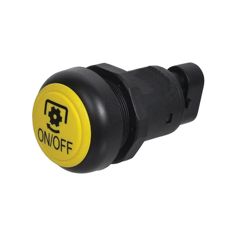 Przełącznik przyciskowy wału WOM okrągły żółty Pneutron 11801001PN - dilagro.pl - 1