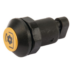 Przełącznik przyciskowy wału WOM okrągły żółty Pneutron 11901001PN - dilagro.pl - 1