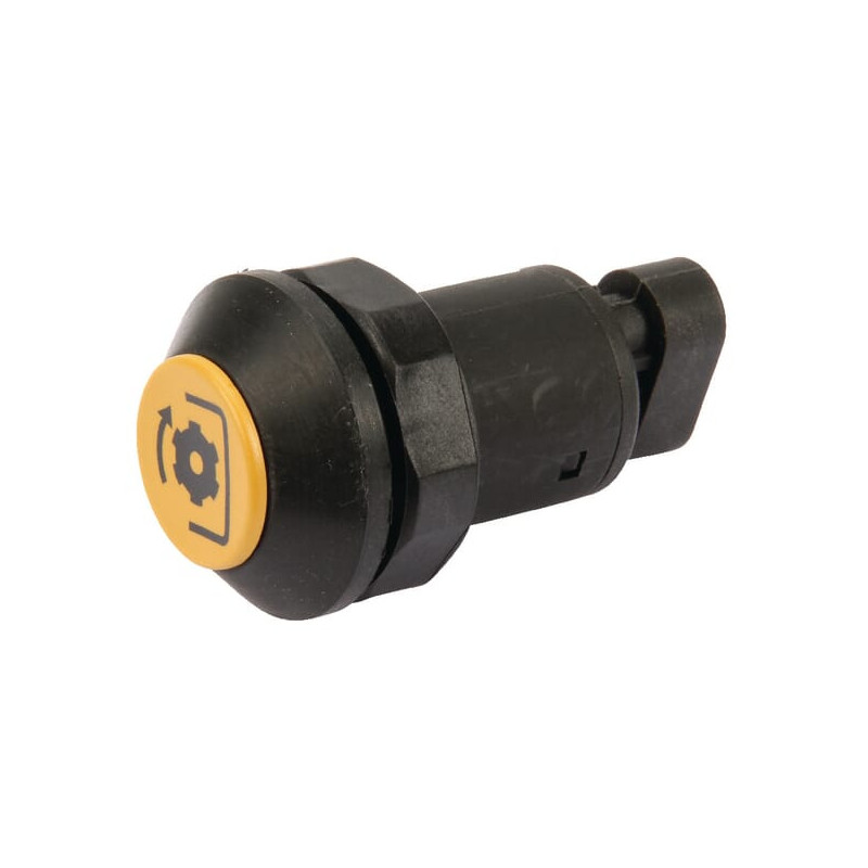 Przełącznik przyciskowy wału WOM okrągły żółty Pneutron 11901001PN - dilagro.pl - 1