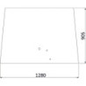 Szyba przednia górna MF Kramp 3777602M2N - dilagro.pl - 1