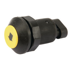 Przełącznik przyciskowy podnoszenia i opuszczania okrągły żółty Pneutron 11903002PN - 1 - dilagro.pl