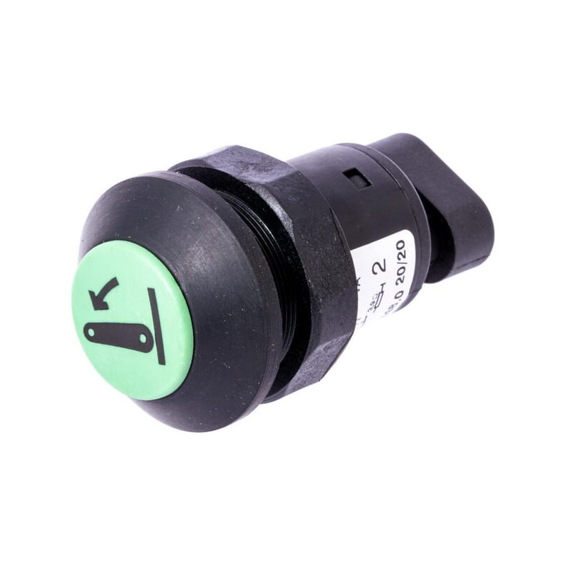 Przełącznik przyciskowy podnośnika okrągły zielony Pneutron 11900306PN - 1 - dilagro.pl