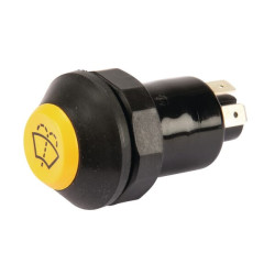 Przełącznik przyciskowy spryskiwacza wycieraczek okrągły żółty Pneutron 11245100PN - 1 - dilagro.pl