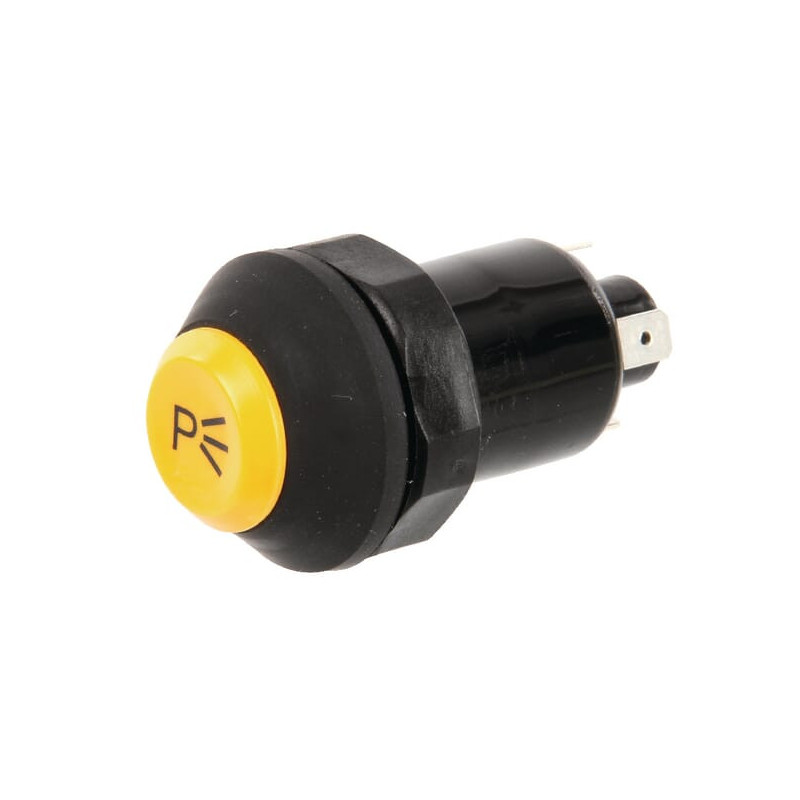 Przełącznik przyciskowy świateł postojowych okrągły żółty Pneutron 11130800PN - 1 - dilagro.pl