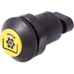 Przełącznik przyciskowy wału WOM okrągły żółty Pneutron 11912002PN - 1 - dilagro.pl