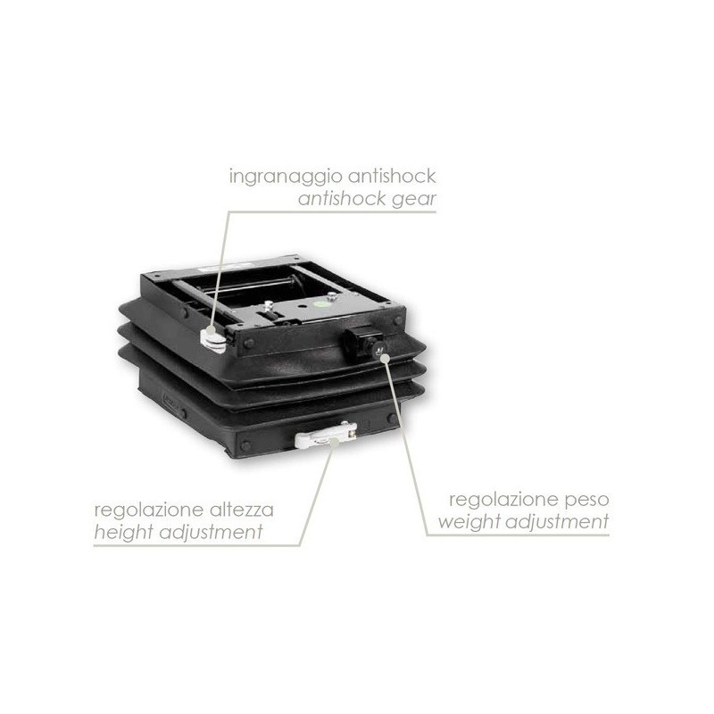 Podstawa fotela z amortyzacją pneumatyczną AMA SEAT - dilagro.pl - 1