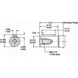 Silnik hydrauliczny OMP250
