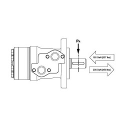 Silnik hydrauliczny OMP250
