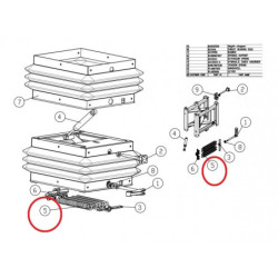 Sprężyna do fotela mechanicznego MOL698N - dilagro.pl - 1