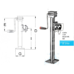 Stopa podporowa 560 mm
