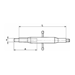 Tuleja gwintowana łącznika górnego