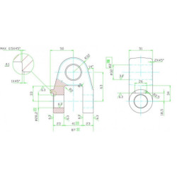 Łącznik centralny kat. 3. 980-1220- gwint: M36x3