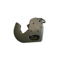 Hak do wspawania ramienia dolnego kat. 1 Nowy mechanizm zabezp. Kula 44mm  - zastosowanie do 55 KM (40KW) - dilagro.pl - 1