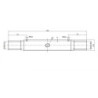 Łącznik centralny kat. 2 30x3- 440-640 MM BASIC