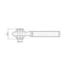 Łącznik centralny kat. 2- 27x3 długość rury 275 mm- dł-420-620 mm (hydropak)