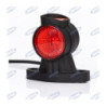 Lampa lewa obrysowa biało-pomaraczowo-czerwona LED 12-36V - dilagro.pl - 1