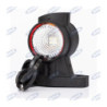 Lampa lewa obrysowa biało-pomaraczowo-czerwona LED 12-36V