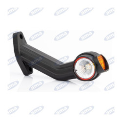 Lampa prawa obrysowa biało-pomaraczowo-czerwona LED 12-36V - dilagro.pl - 1