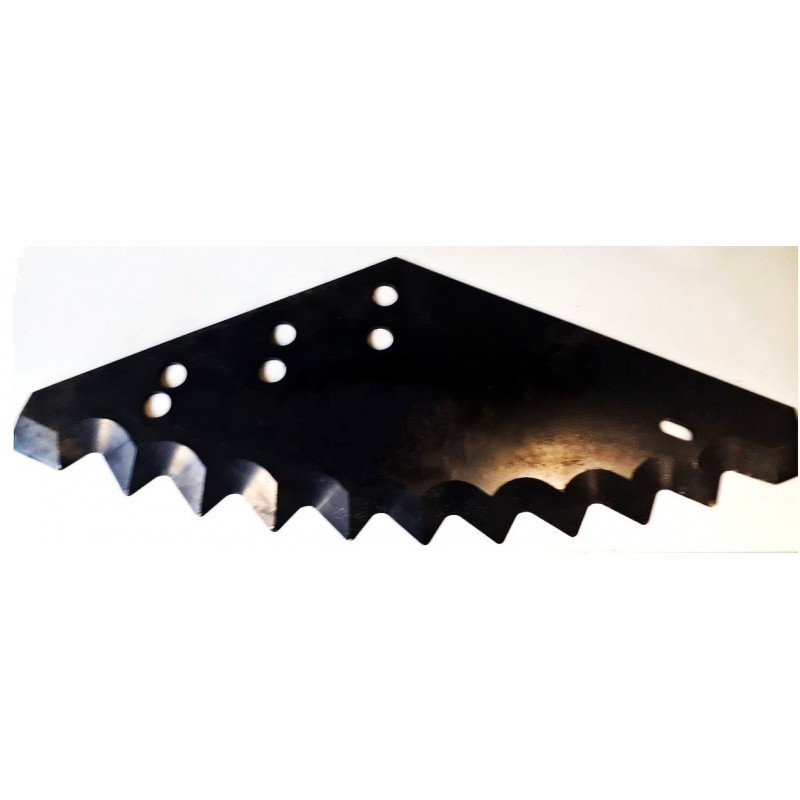 Nóż do paszowozu Storti 455x190x6 mm otwór 18 mm - dilagro.pl - 1