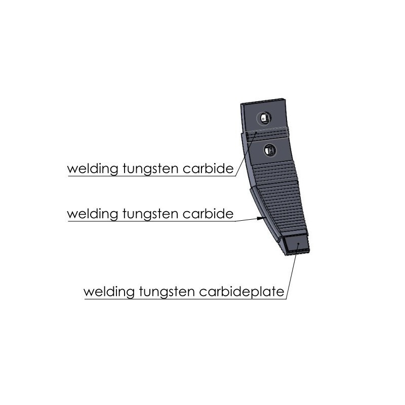 Dłuto grządzieli Horsch dwuotworowe