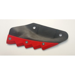 Nóż do paszowozu Trioliet mały uchwyt + ostrze - nr porównawczy: 05818 - napawany - przegięty - dilagro.pl - 1