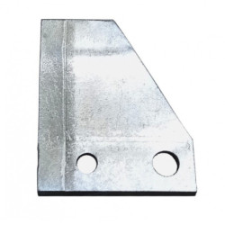 Zgarniak sieczkarni 62x60x5 prawy  napawany - dilagro.pl - 1